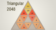 Play Triangular 2048